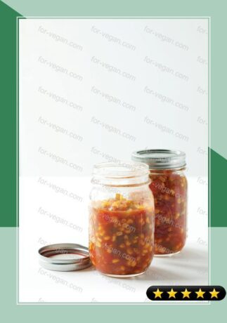 Tomato, Sweet Corn, and Bell Pepper Relish recipe