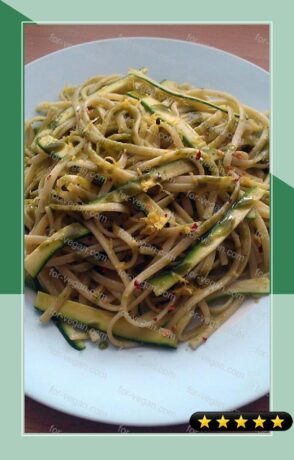 Vickys Lemon & Courgette Linguine, Gluten, Dairy, Egg & Soy-Free recipe