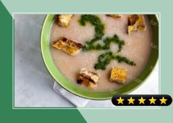 Pureed White Bean Soup With Pistou recipe