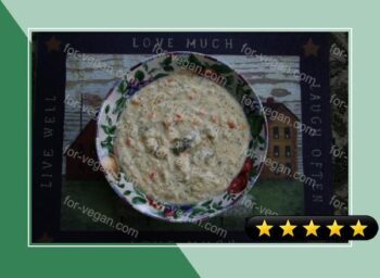 Cauliflower/Broccoli/Bell Pepper Crock Pot Soup recipe