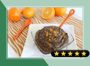 Chocolate Orange Raw Pudding recipe