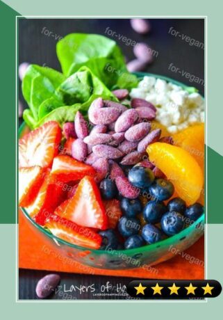 Sweet Strawberry Almond Salad recipe