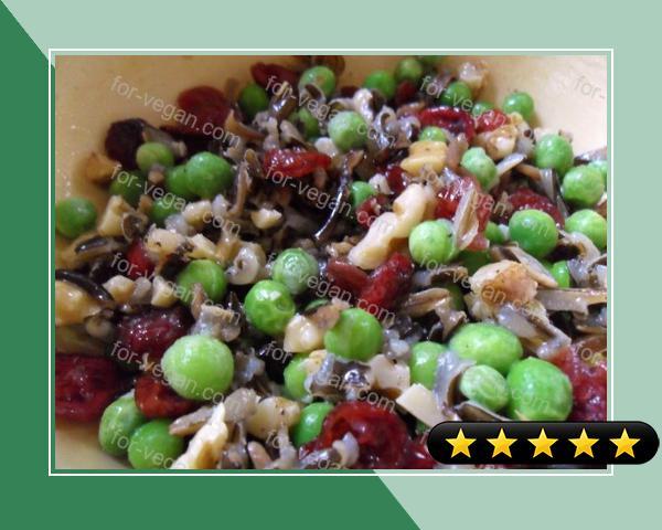 Cranberry Edamame Wild Rice Salad recipe