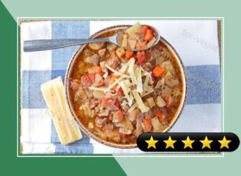 Italian Cabbage and Celeriac Soup recipe