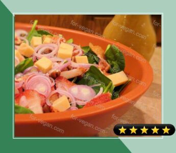 Spicy Strawberry Spinach Salad recipe