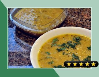 Yellow Mung Dal Soup - Dal Shorba recipe