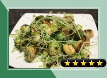 Lemony Sprouts and Shoots recipe