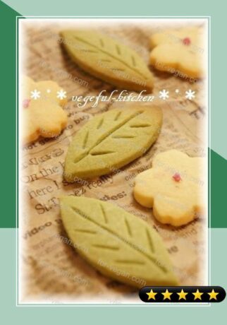 Simple Cookies with Rice Flour and Green Tea recipe