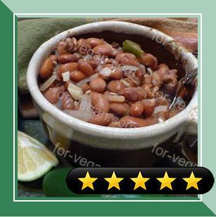 Beer Simmered Beans recipe