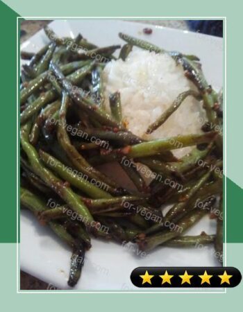 Chinese Dry-Sauteed String Beans recipe
