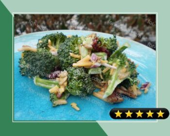 Broccoli and Cranberry Salad recipe