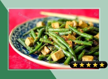 Szechuan Green Beans and Tofu (Gluten-Free, Vegan) recipe