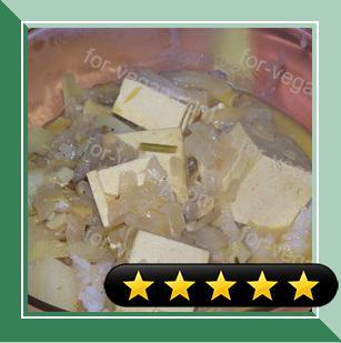 Mild Coconut Tofu Curry recipe
