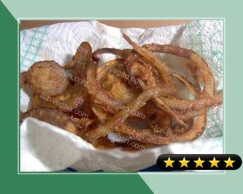 Crisp-Fried Onions (Stegte Log) recipe