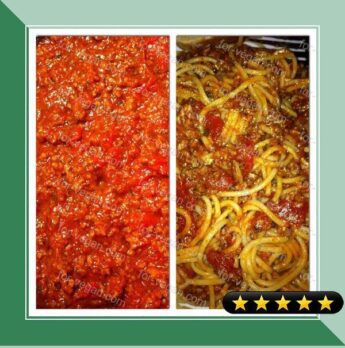 Spaghetti Sauce recipe