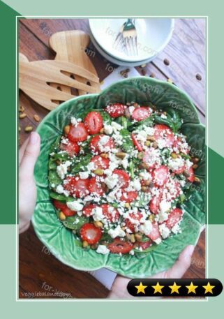 Spinach Strawberry Salad recipe