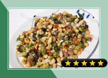 Bean and Roasted Corn Salad recipe