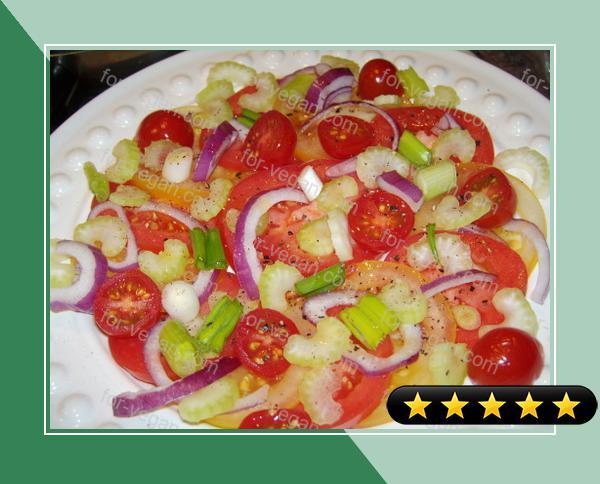 Tomato & Red Onion Salad recipe