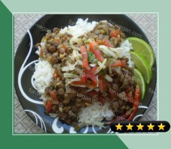 Aji De Lentejas (Bolivian Spicy Lentil Stew) recipe
