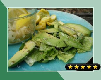 Egremont Inn Avocado With Celery Seed Dressing recipe