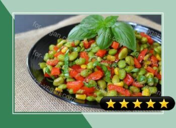 Oven-Roasted Edamame Salad recipe