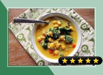 African Curried Chickpea Stew recipe