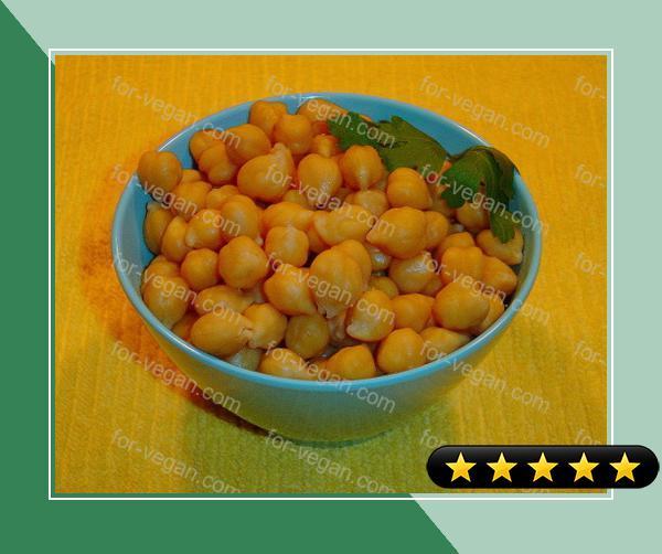Cooked Chickpeas or Garbanzos (Slow-Cooker) recipe