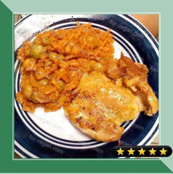 Arroz Con Gandules / Rice with Pigeon Peas recipe