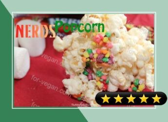 Rainbow Nerds Rope Candy Popcorn recipe