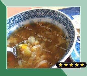 Golden Vegetable Soup recipe