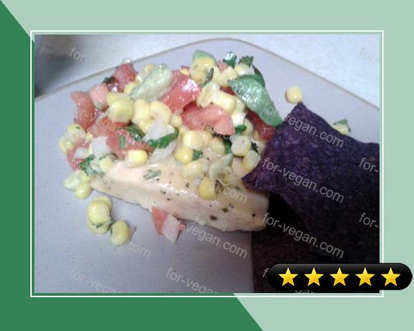 Healthy Avocado Corn & Tomato Salad recipe