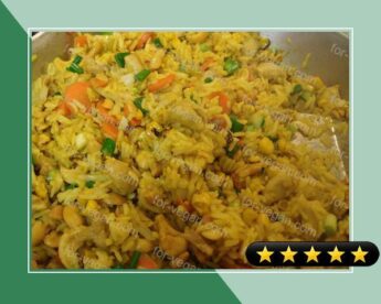 Indian Corn Rice recipe