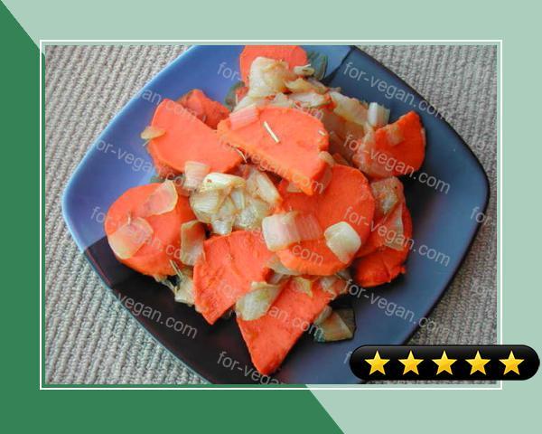 Caramelized Sweet Potatoes recipe