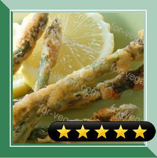 Fried Asparagus Sticks recipe