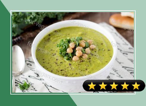 Curried Chickpea and Kale Soup recipe
