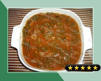Green Bean Stew (Arabic Recipe) recipe