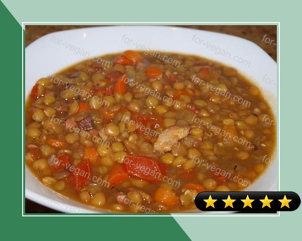 Curried Lentil Stew with Rice Recipe recipe