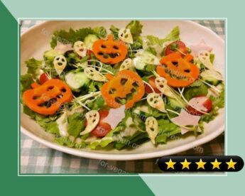 Halloween Ghosts for Salads recipe