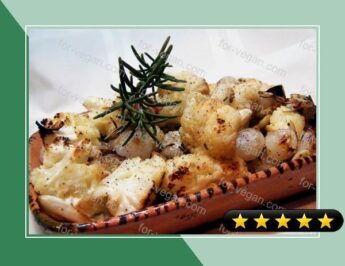 Roasted Cauliflower & Roasted Garlic with Pearl Onions recipe