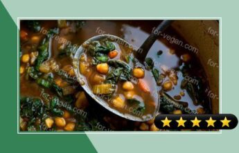 Moroccan Chickpeas With Chard recipe