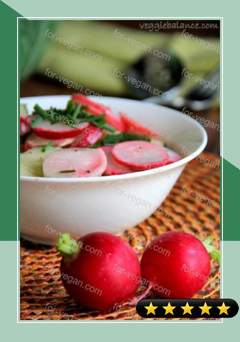 Cucumber Radish Salad recipe