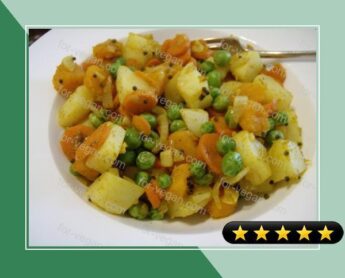 Samosa-Spiced Potato Jumble (And Tvp) recipe