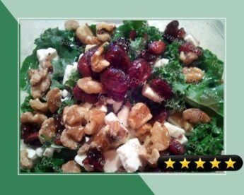 Kale salad with the fixings recipe