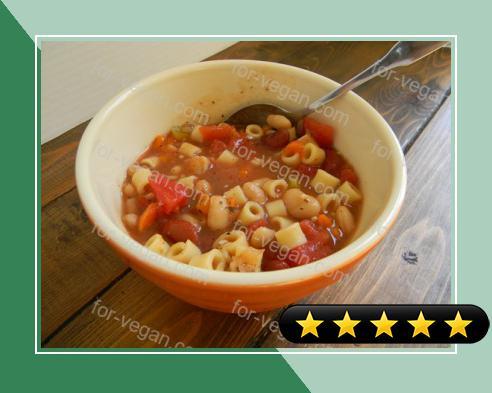 Crockpot Vegetable Fagioli Soup recipe
