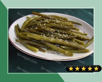 Sweet and Sour Green Beans recipe