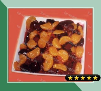 Beet - Orange Salad With Raspberry Vinaigrette recipe