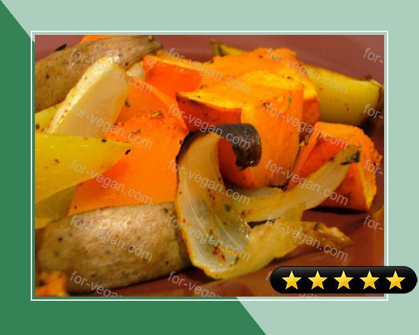 Low-fat Roasted Veges recipe