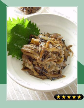 Maitake Mushroom & Hijiki Seaweed recipe