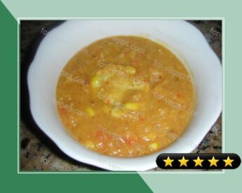 Jamaican Spiced Corn Soup Recipe recipe