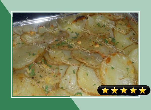 Garlic Lemon Potatoes recipe